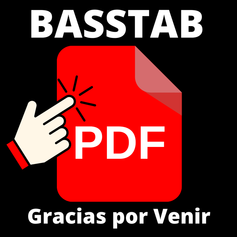 Gracias por Venir Bass Tab