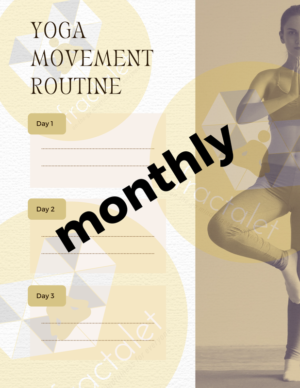 fractalet | yoga movements | womens