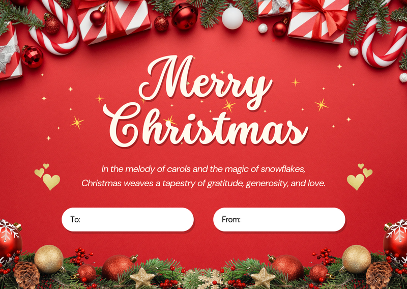 New Christmas e card design