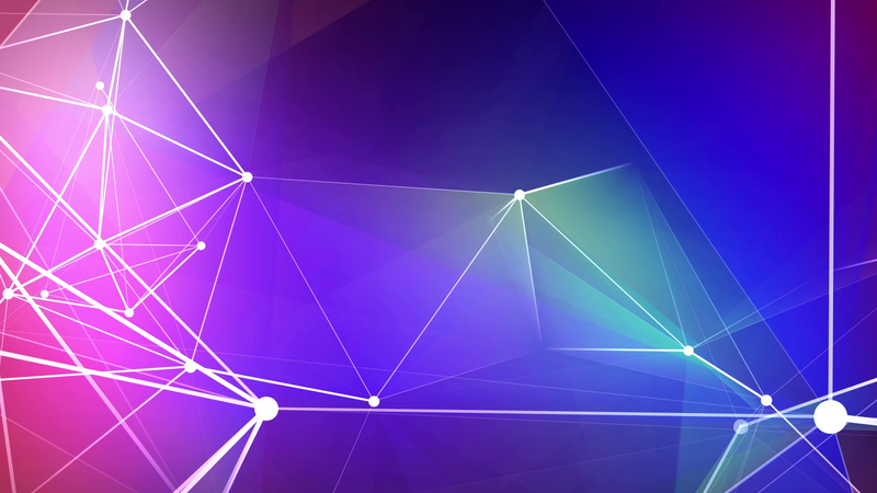 RGB Color Plexus Animated Background