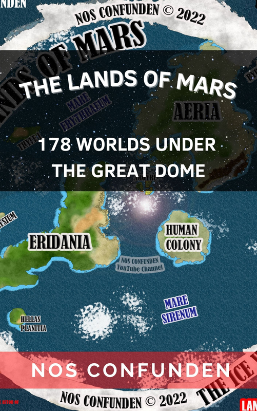 THE LANDS OF MARS - 178 WORLDS - DIGITAL