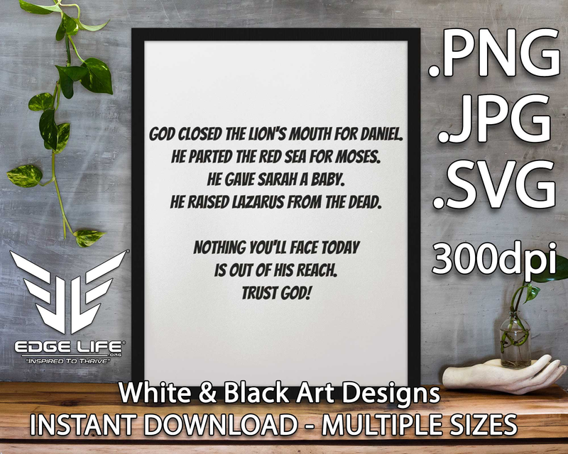 God Closed The Mouth - Christian Quote