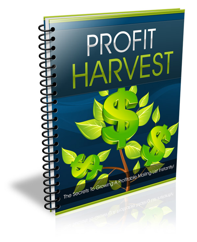 Profit harvest ebook