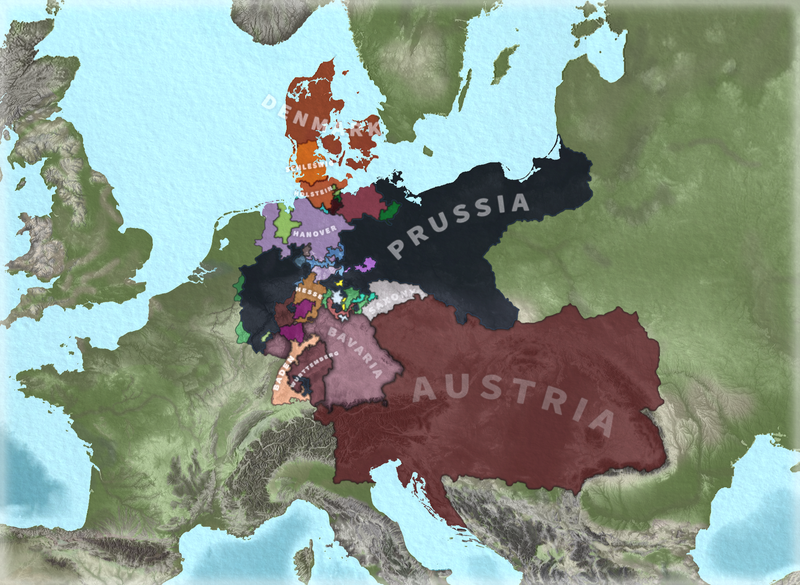 German States in 1866