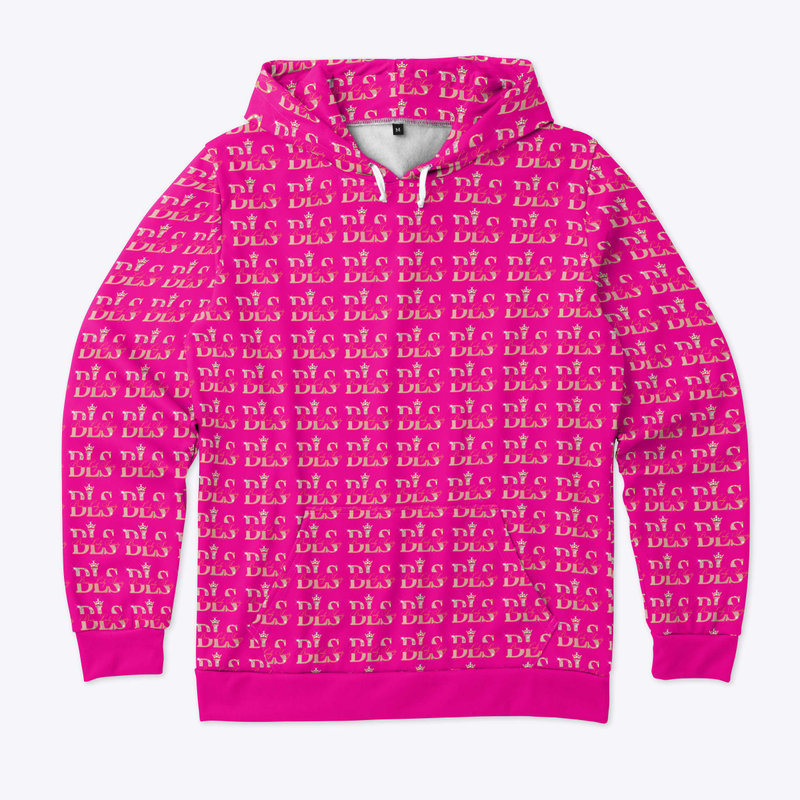 Iconic Motif Hoodie Magenta
