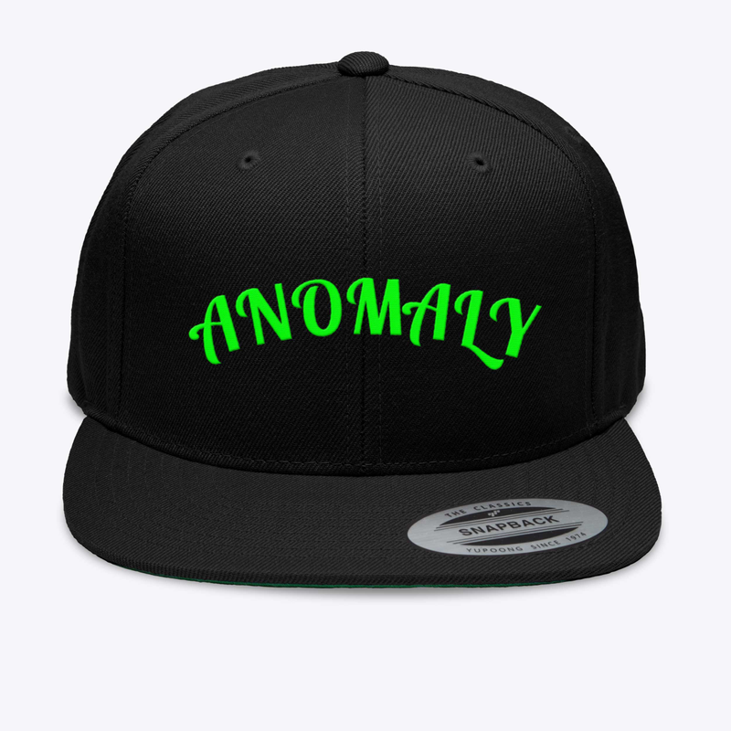 ANOMALY Hat - Lime Green Letters