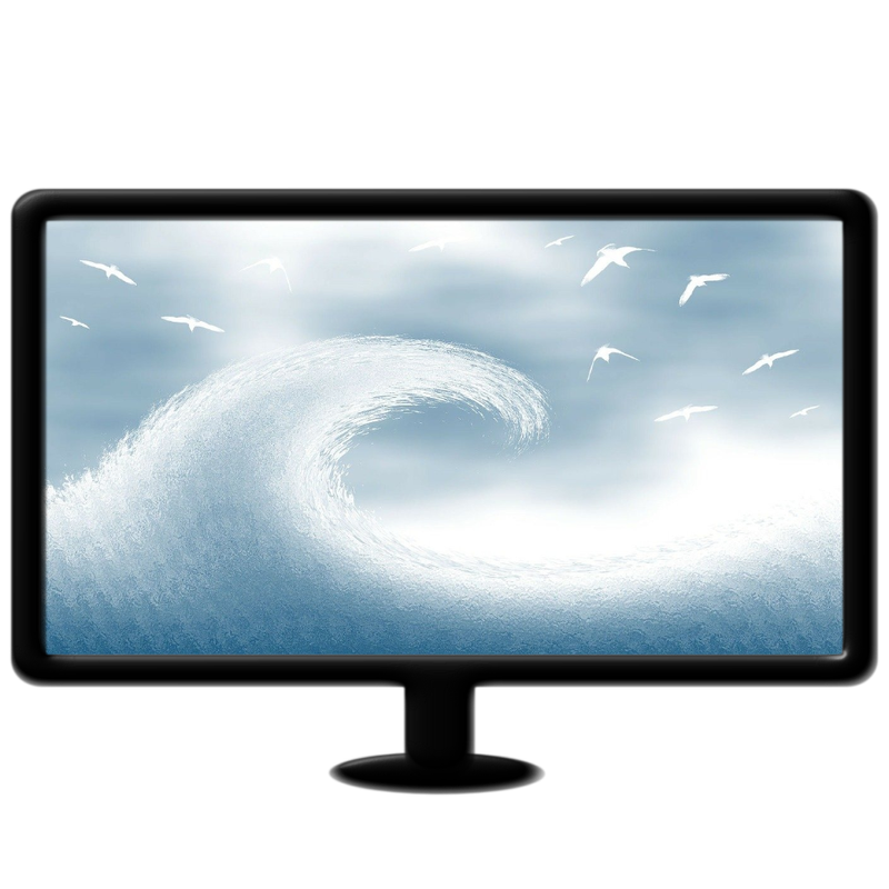 Wave design live wallpaper mp4 16:9