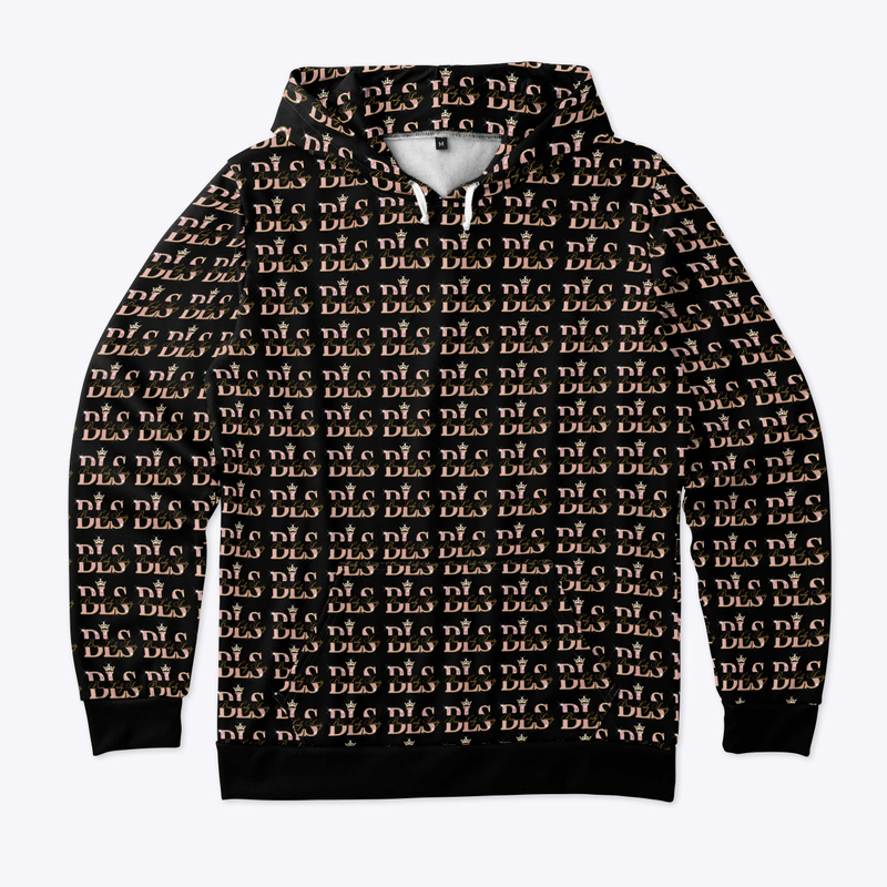 Iconic Motif Hoodie Black