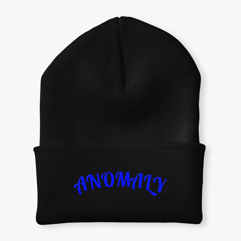 ANOMALY Beanie - Blue Letters