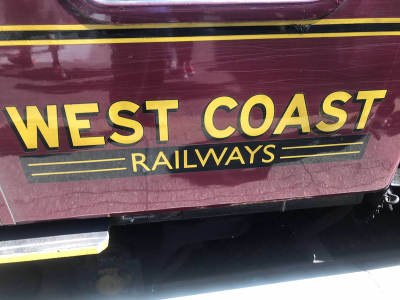 Zoom Background Feet & Scottish Train