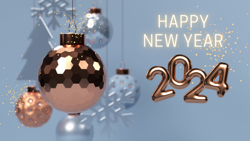 New year gift digital e card