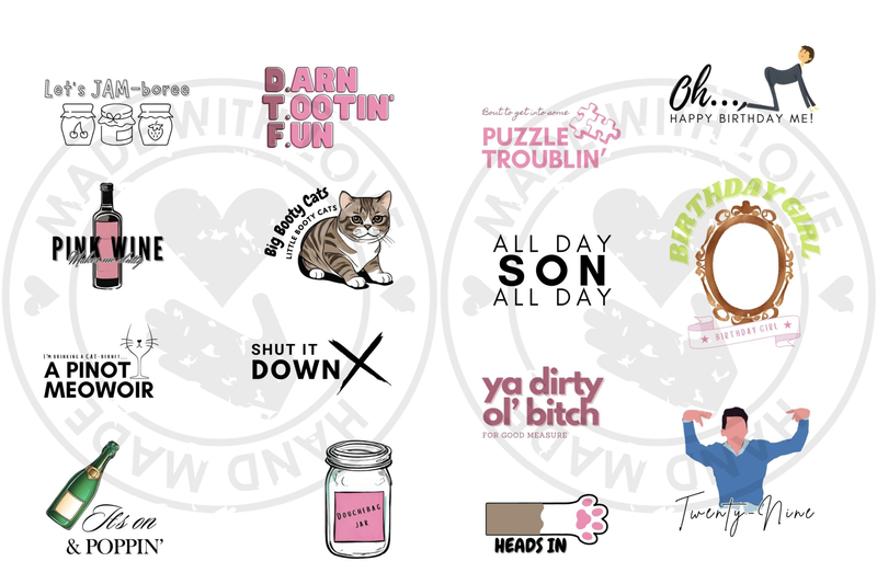 Unofficial Printable New Girl Party Pack