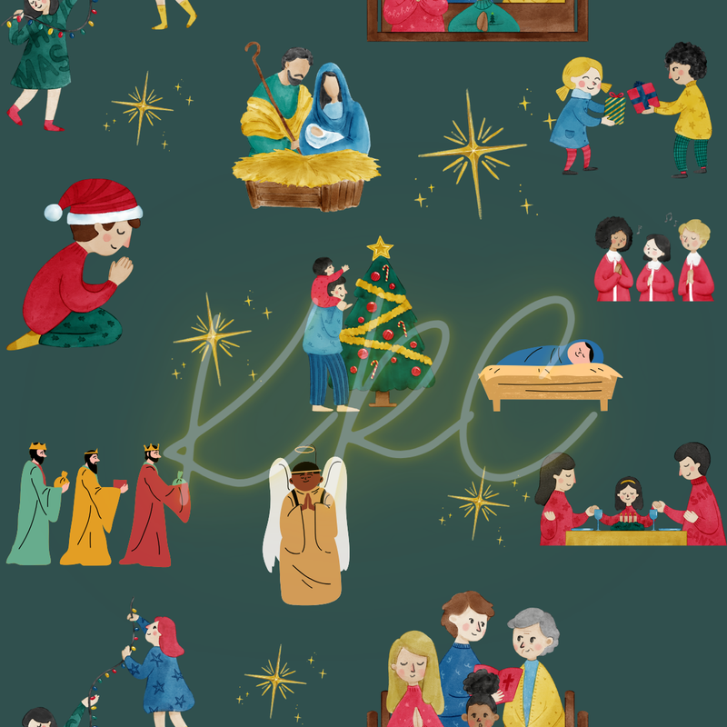 Christmas Spirit Seamless