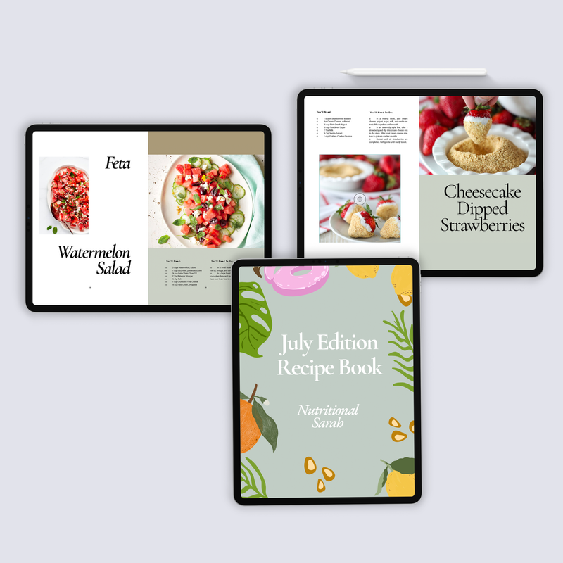July E-recipe Book:  Light Summer Dishes