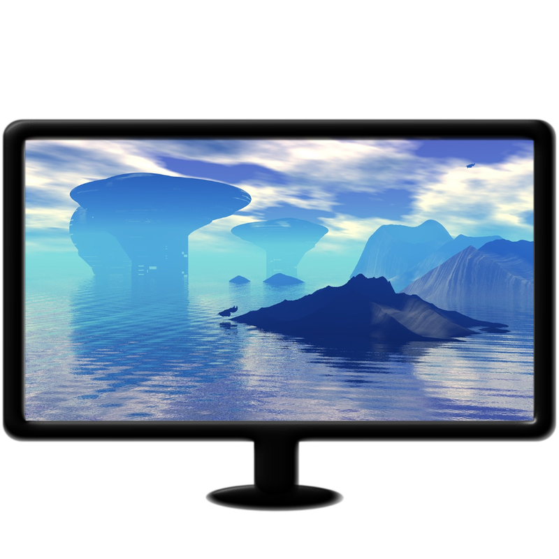 Alien world blue live wallpaper mp4 16:9