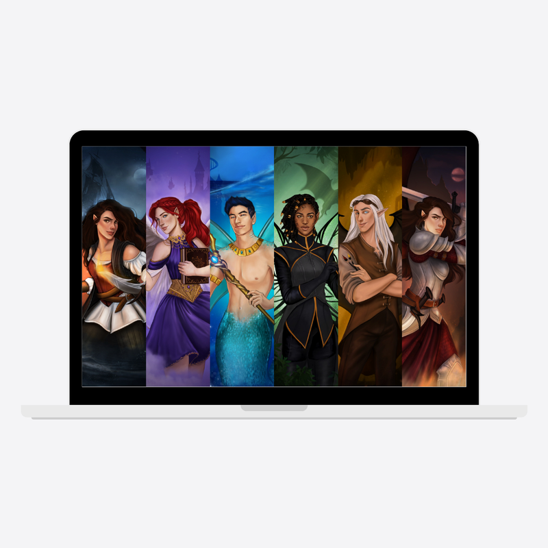 All Characters Desktop Wallpaper