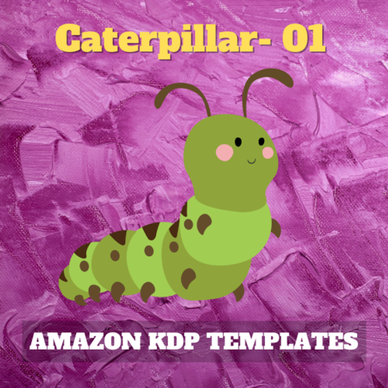 A Caterpillar 01 coloring drawing book