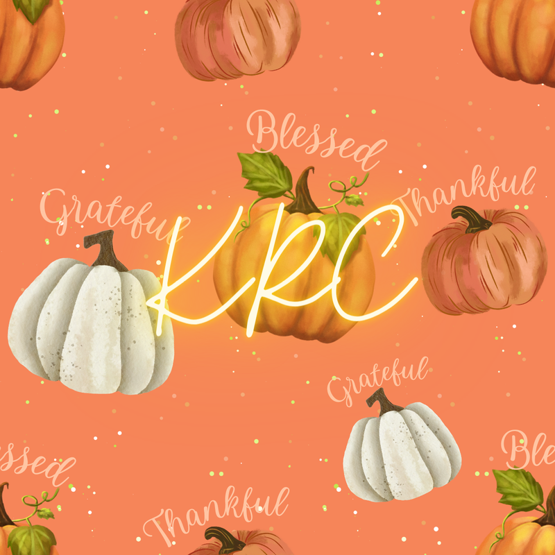 Thanksgiving Seamless Pink