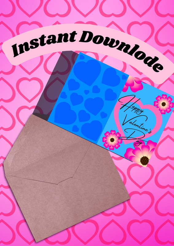 Happy Valentine’s Day Pink flowers