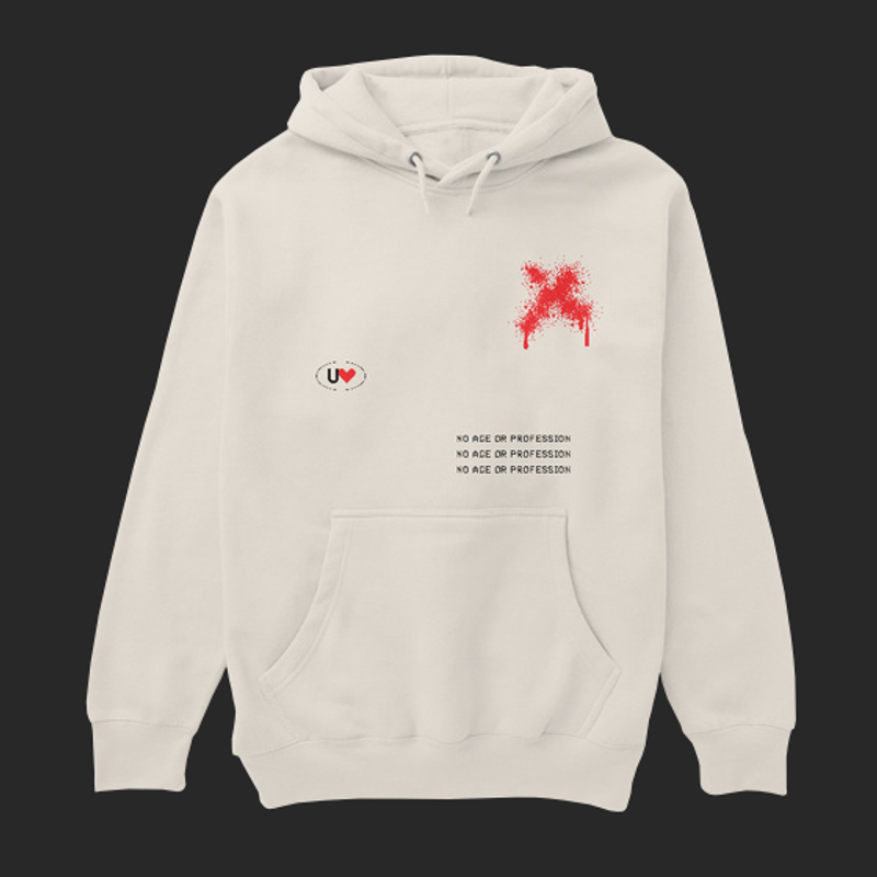 no age or profession - hoodie - sand
