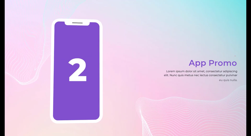 3D App Promo After Effects 42514