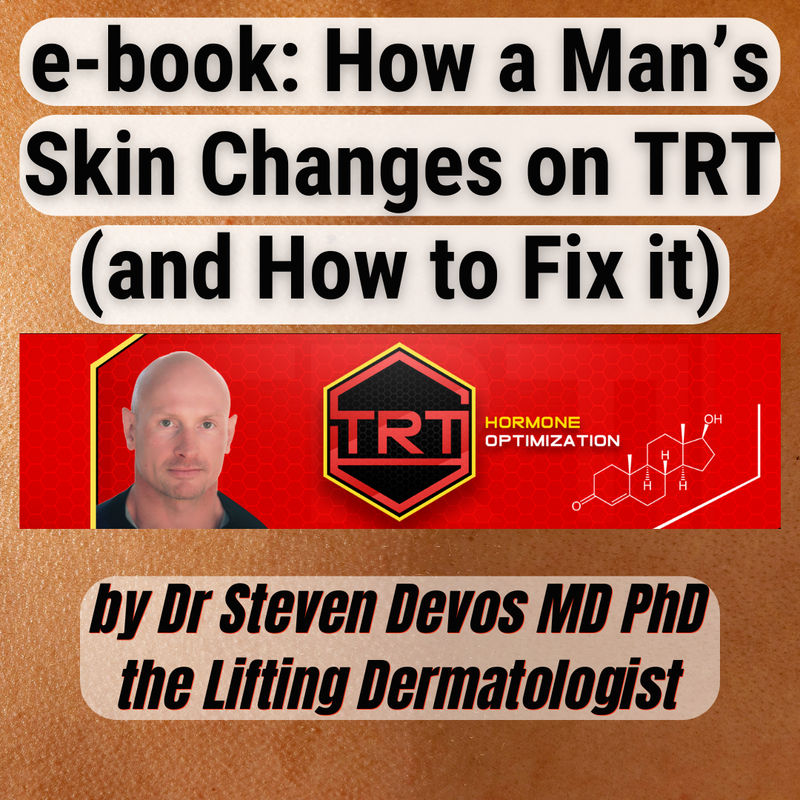 e-book: How a man's skin changes on TRT