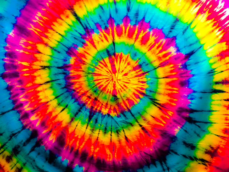 Tie Dye Digital Art Photography