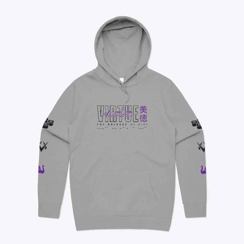VE Premium Balance of Life Grey Hoodie