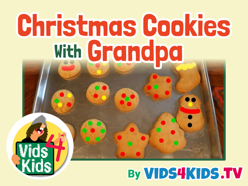 Christmas Cookies with Grandpa Uppet
