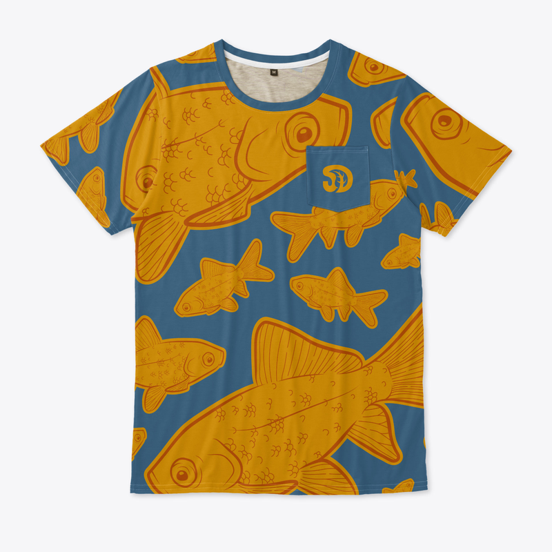 Petie The Goldfish All Over (Premium)