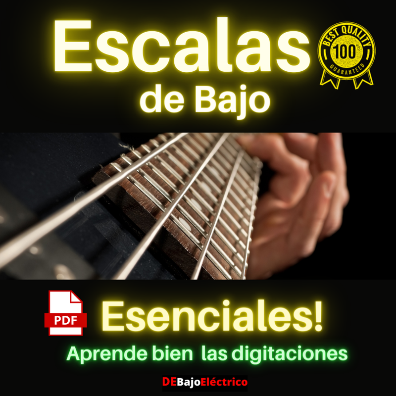 ✅ Escalas de Bajo