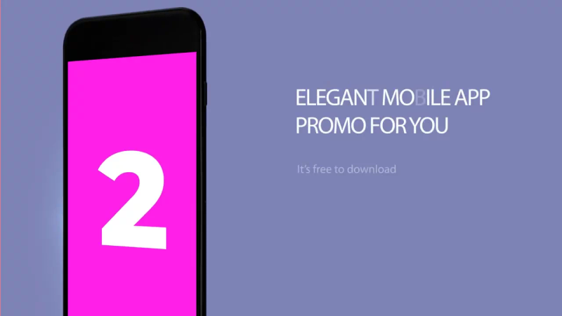 3D App Promo for After Effects 9056