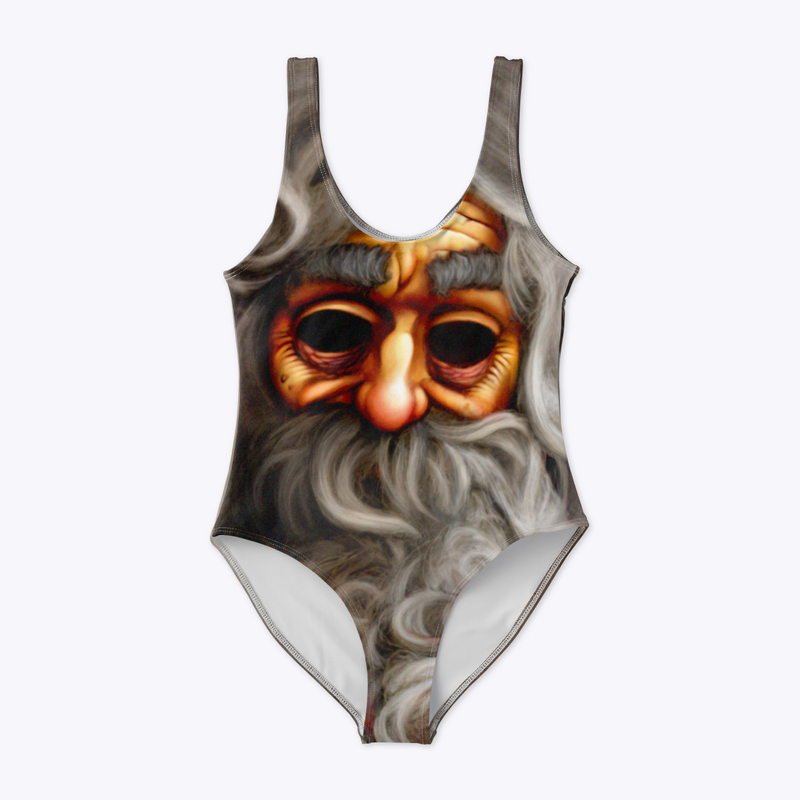 Santa Swimsuit - With Text