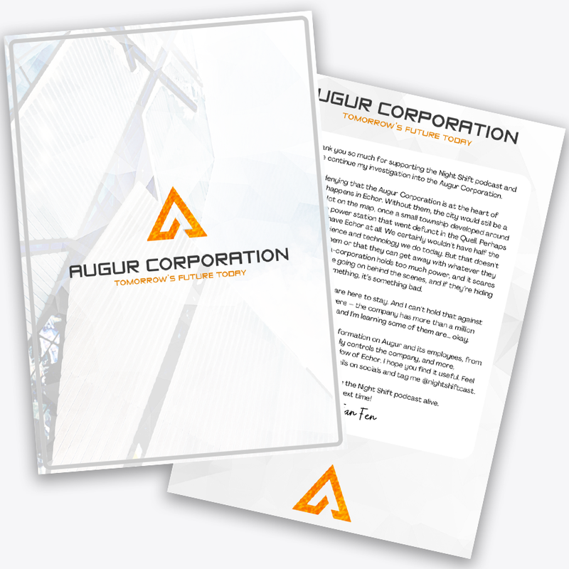 Augur Corporation - Digital Bonus Book