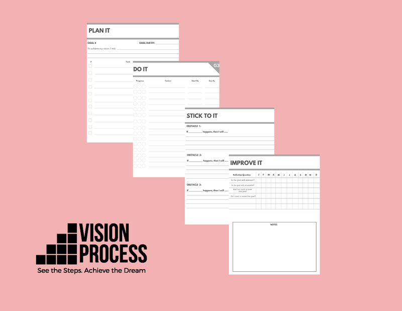 Fillable Goal Planning Worksheet - 1 set