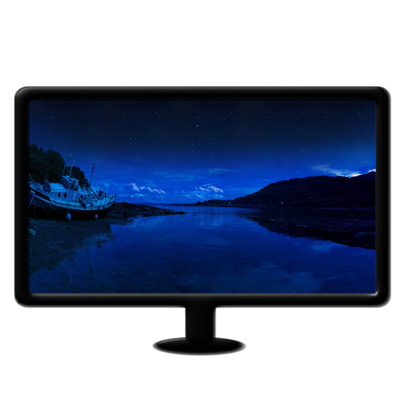 Deep blue night live wallpaper mp4 16:9