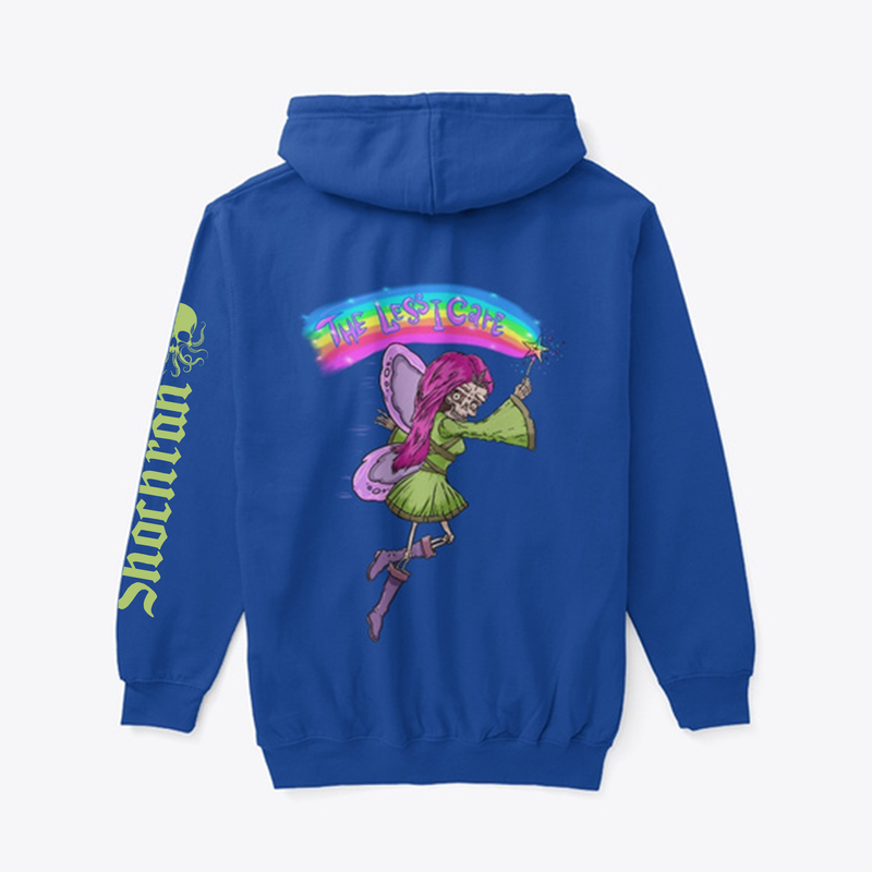 Skeleton Fairy Unisex Zip Hoodie