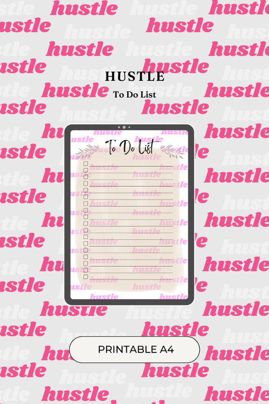 Hustle To Do List