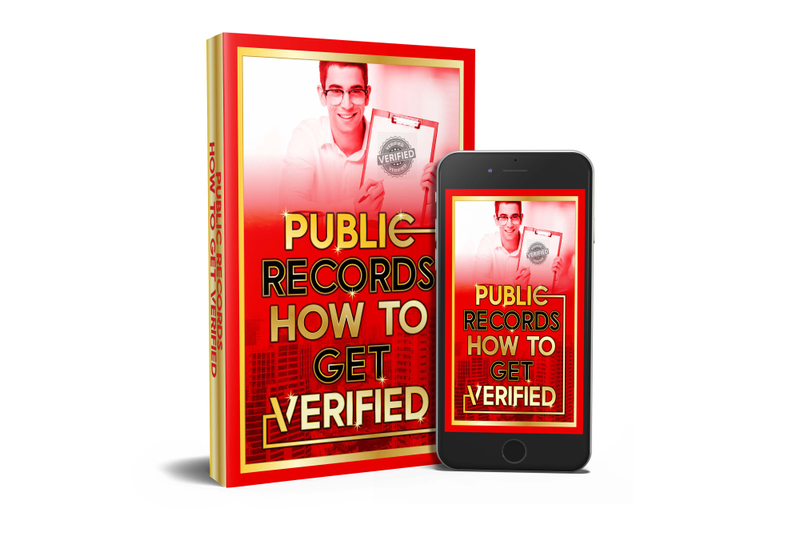 Public Records How to Get Verified