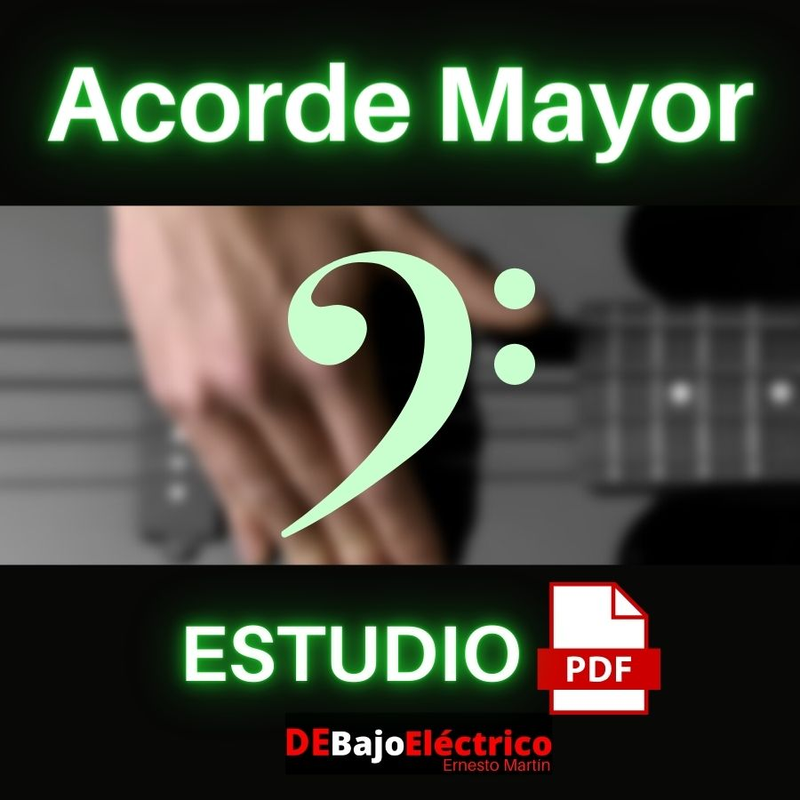 Acorde Mayor en bajo eléctrico