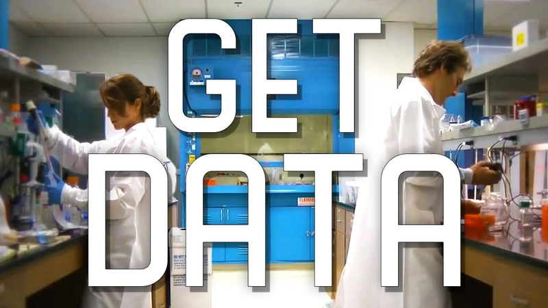 Get Data - A "Get Lucky" Science Parody