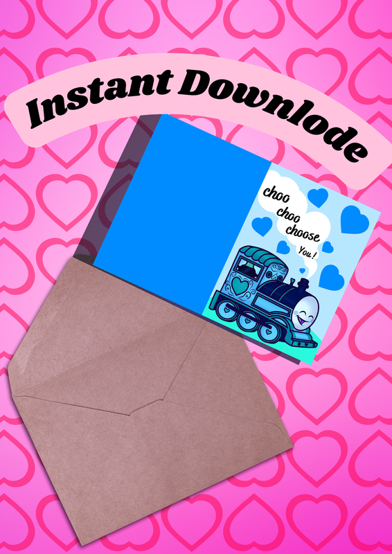 Choo Choo Choose You Card