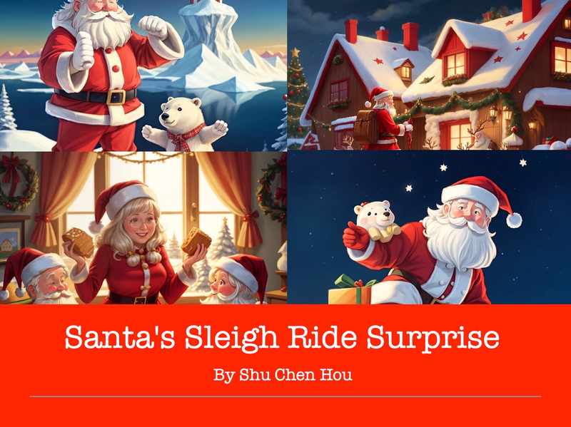 Santa's Sleigh Ride Surprise (Age 3-5)