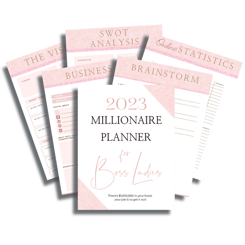 Millionaire Planner for Boss Ladies