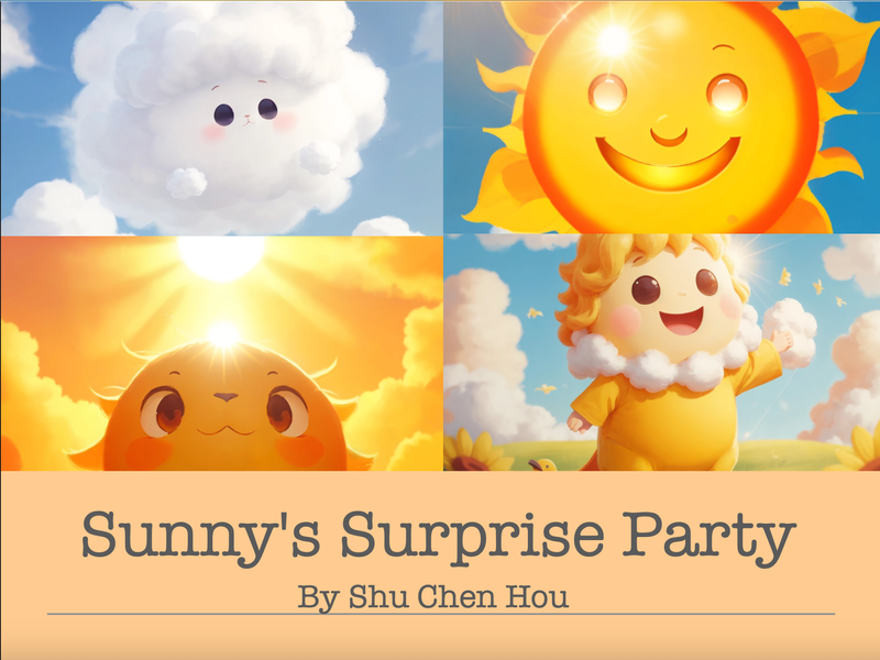 Sunny's Surprise Party (Age 3-5)