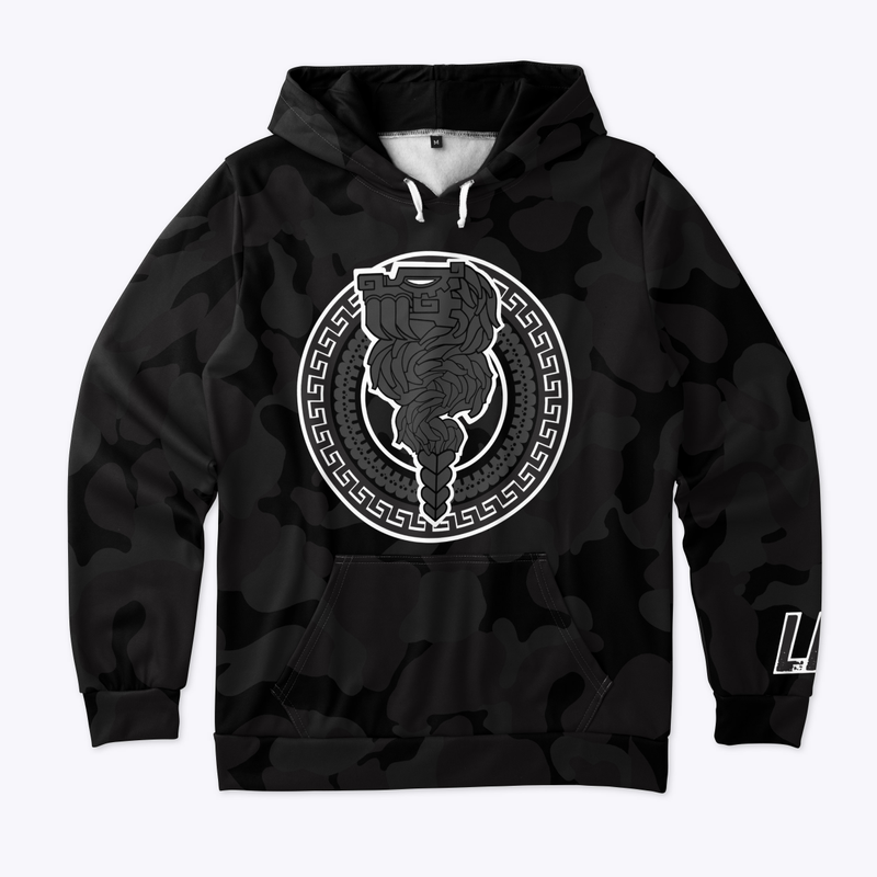 RR COLLECTION FEATHERED SERPENT HOODIE