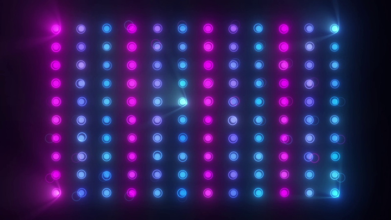 Stage Lights Pattern Animation