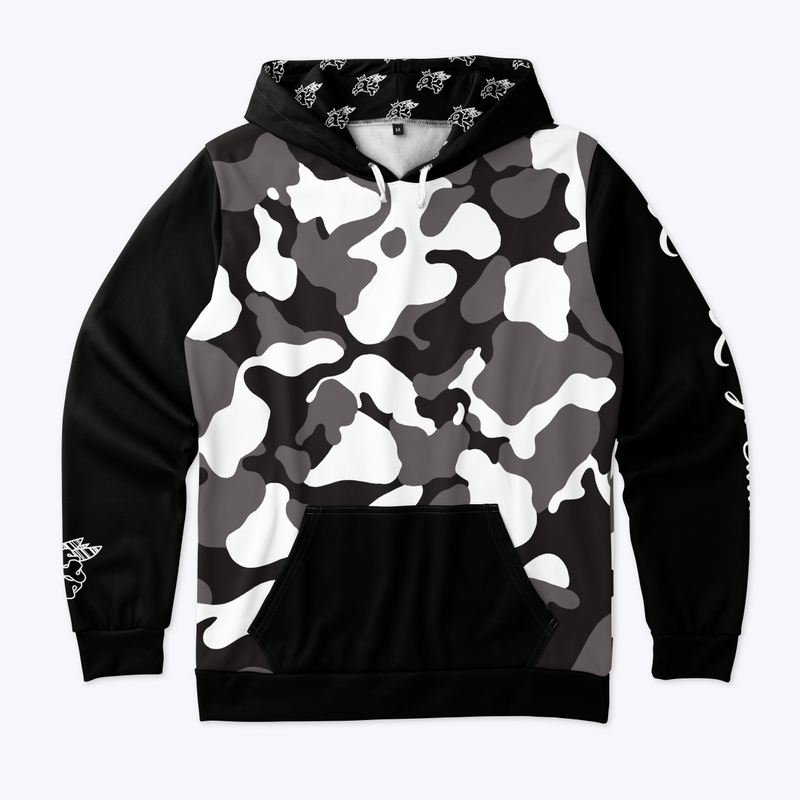 Latinx Lineage Culture Camo Jag Hoodie