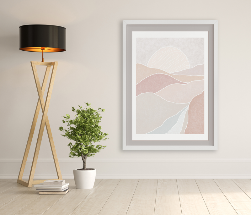 sunrise wall art