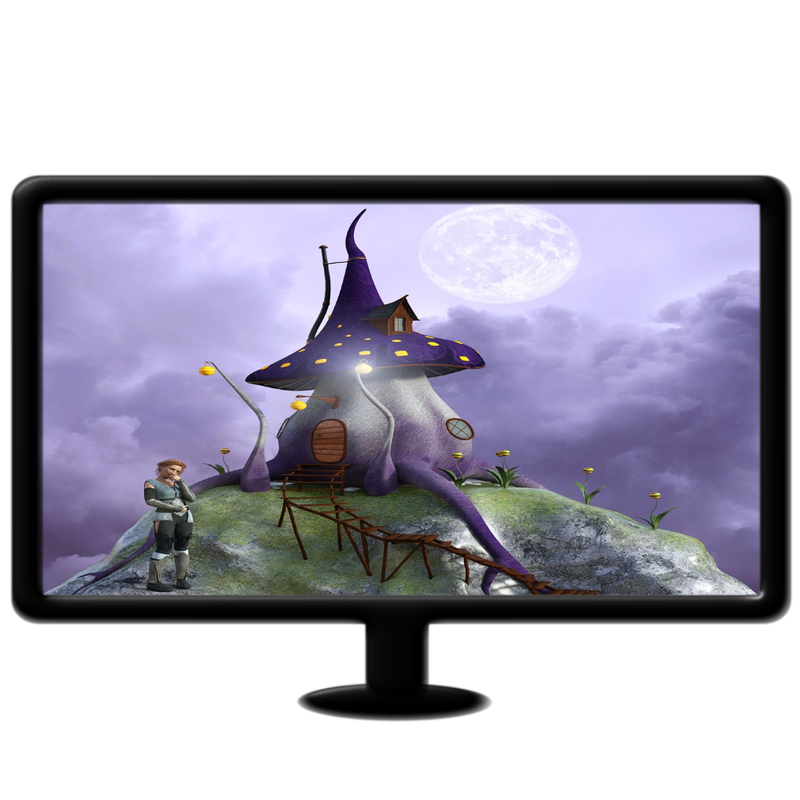 Fantasy little house live wallpaper mp4